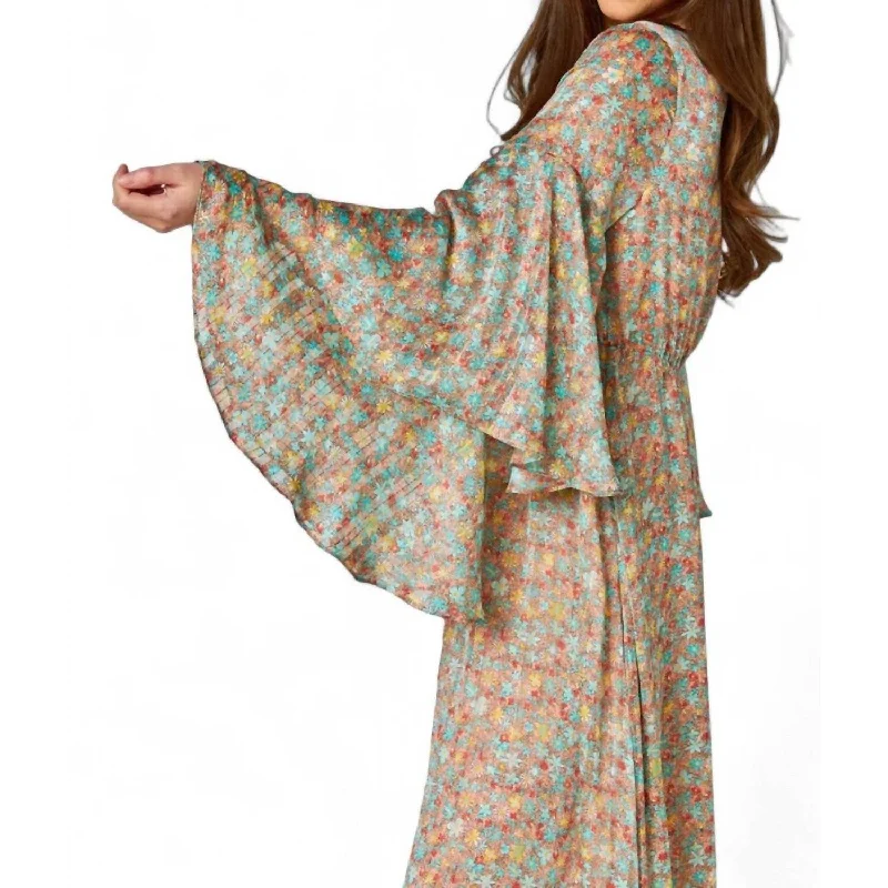 wool dressBuddylove - Colette Long Sleeve Maxi Dress