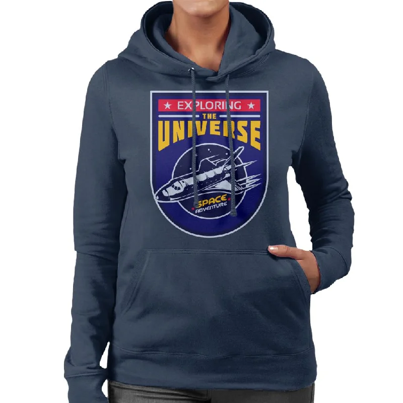 fleece-lined hoodieNASA Exploring The Universe Space Adventure Women's Hooded Sweatshirt