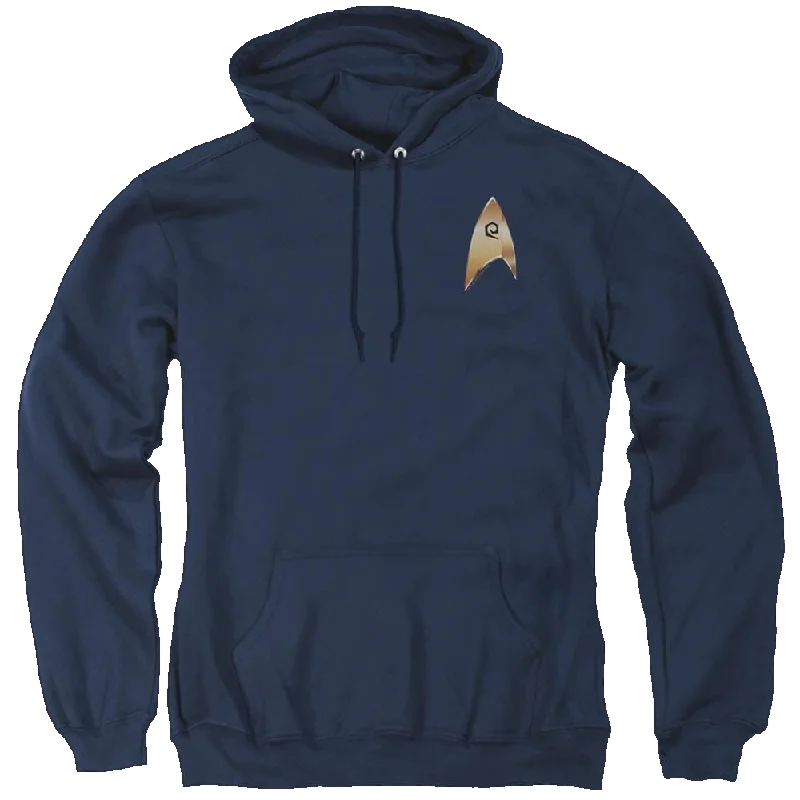 fleece hoodie for winterStar Trek Discovery Operations Badge - Pullover Hoodie