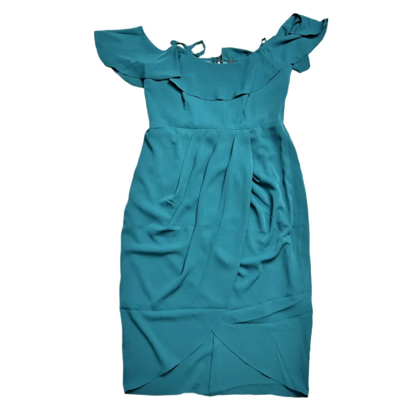 shift dressDress Party Midi By City Chic In Green, Size: Xl