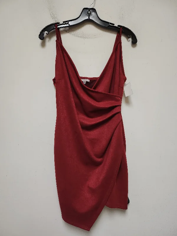 party dressDress Casual Short By Iris In Red, Size: Xl