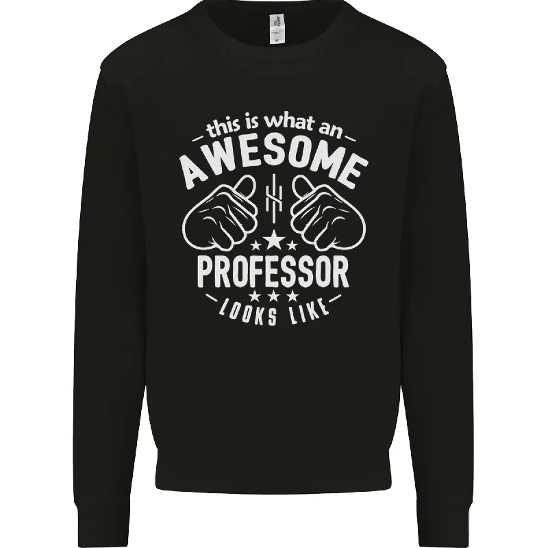 athletic streetwear sweatshirtAn Awesome Professor Looks Like Mens Sweatshirt Jumper