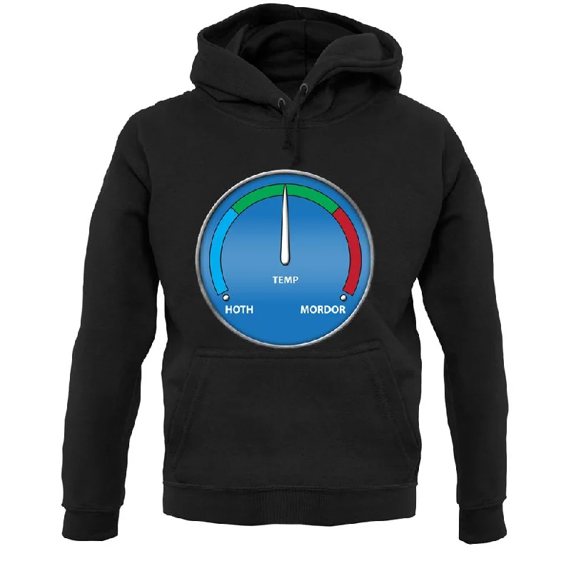 stylish pullover sweatshirtHoth Mordor Thermostat Unisex Hoodie