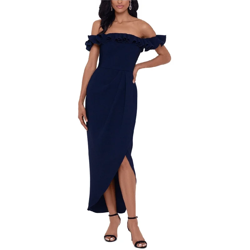 structured dressXscape Womens Solid Gown Dress