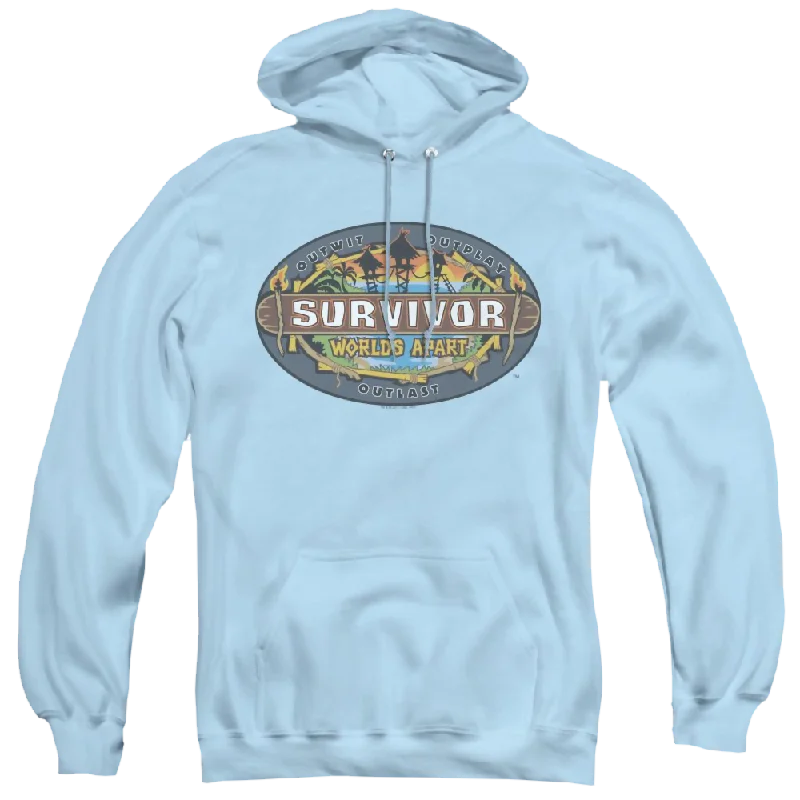 classic pullover hoodieSurvivor Worlds Apart Logo - Pullover Hoodie