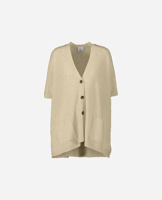 stylish raincoatWeste aus Cashmere-Mischung in Beige