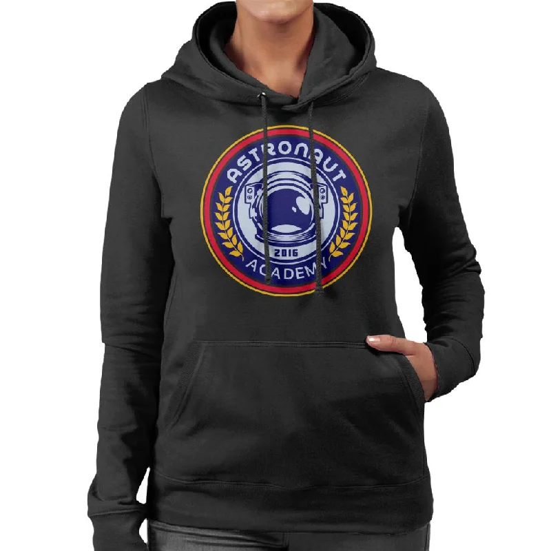 athletic hoodieNASA Astronaut Academy Icon Women's Hooded Sweatshirt