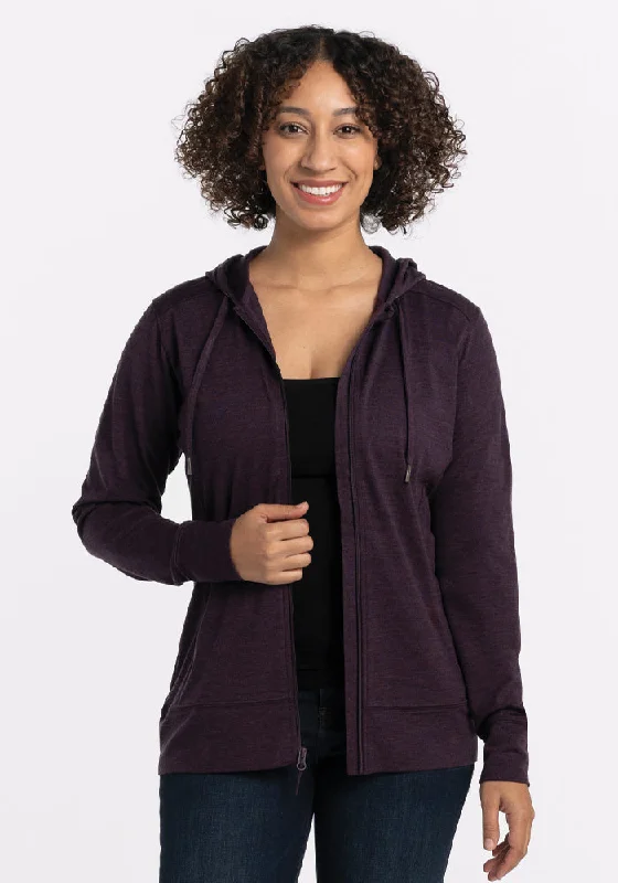 Ryann Hoodie - Deep Plum