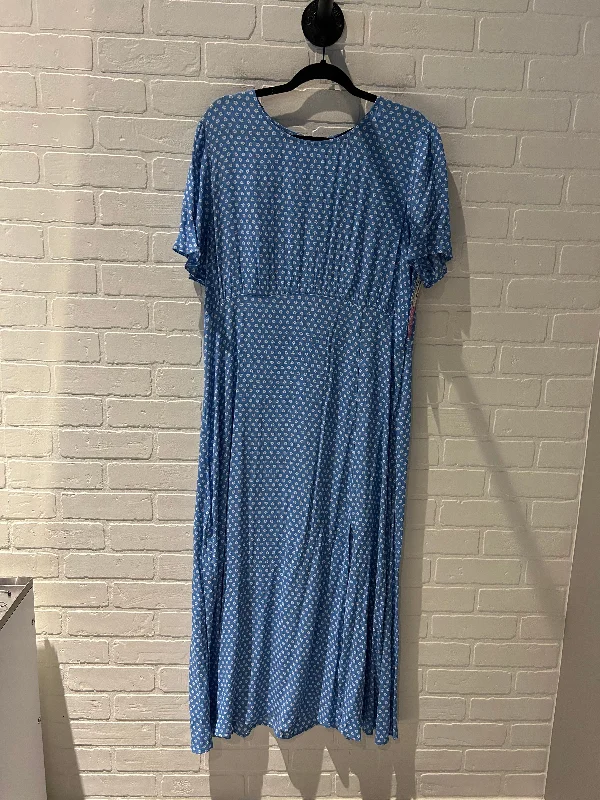 party dressDress Casual Maxi By sportsgirl In Blue & White, Size: Xl