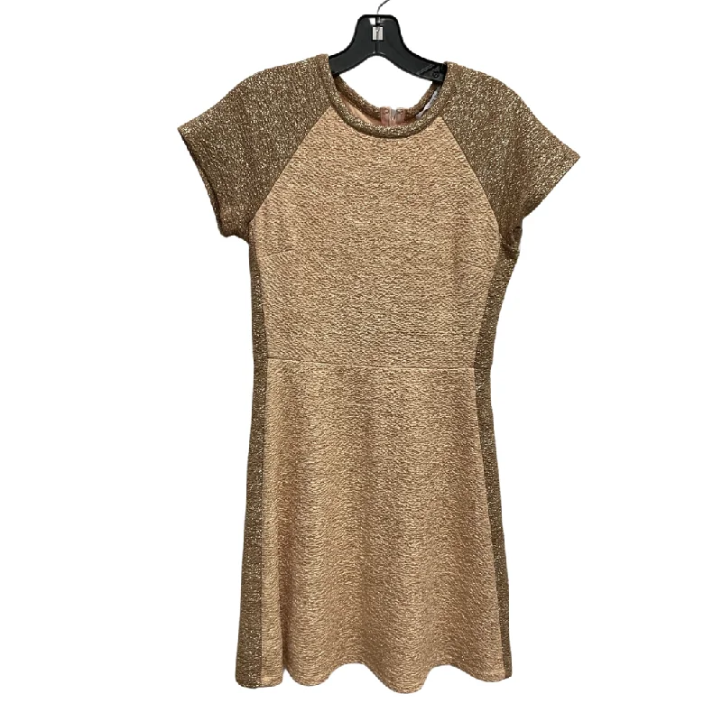 vintage-inspired dressDress Casual Short By Collective Concepts In Gold, Size: S