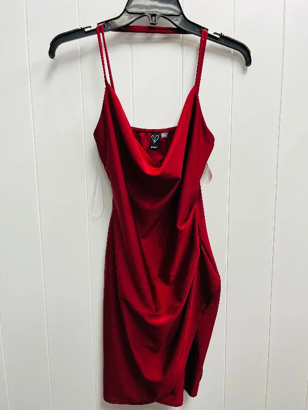 off-shoulder dressDress Casual Short By Windsor In Red, Size: L