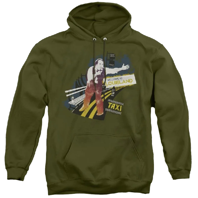 warm pullover hoodieTaxi Louieland - Pullover Hoodie