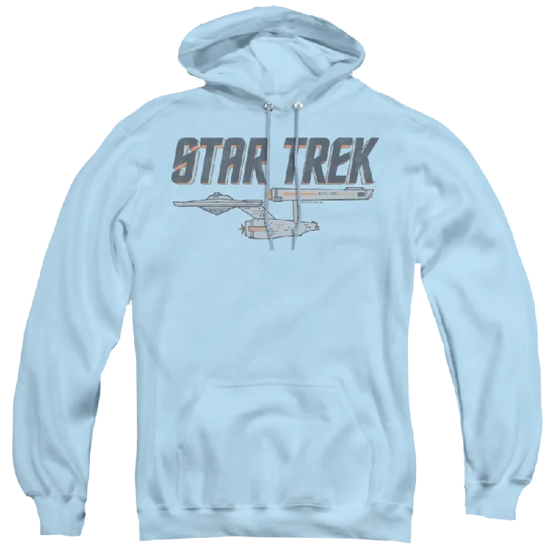 fashionable hoodieStar Trek The Original Series Enterprise Logo - Pullover Hoodie