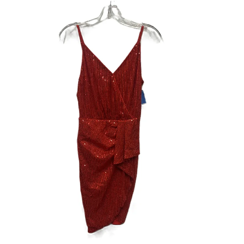 chic shift dressDress Party Midi By Grace Karin In Red, Size: S