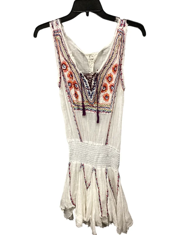 high-waisted dressDress Casual Short By Free People In Multi-colored, Size: S