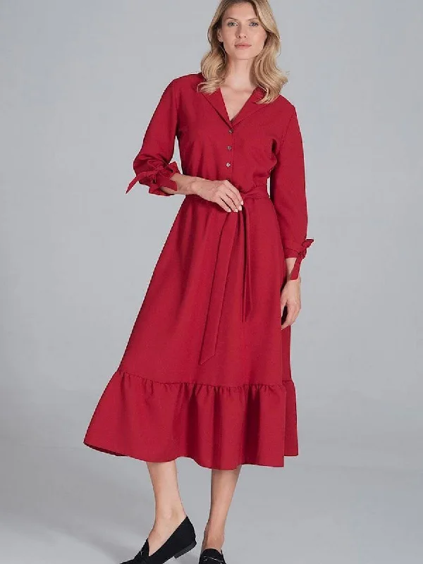 comfy maxi dressDaydress model 162372 Figl