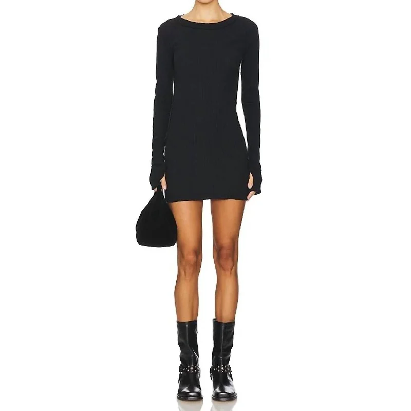 high-waisted dressFree People - Honey B Crew Neck Dress