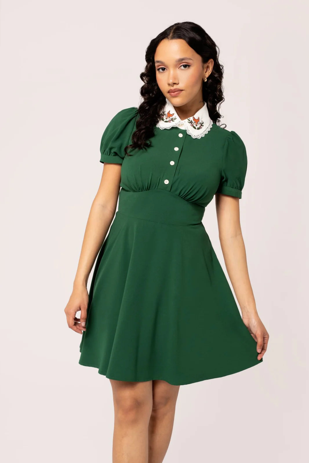 tiered dressBasil Mini Dress