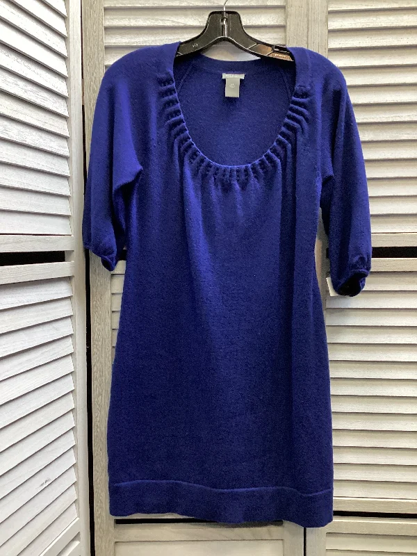 comfy maxi dressDress Casual Short By Ann Taylor In Blue, Size: M