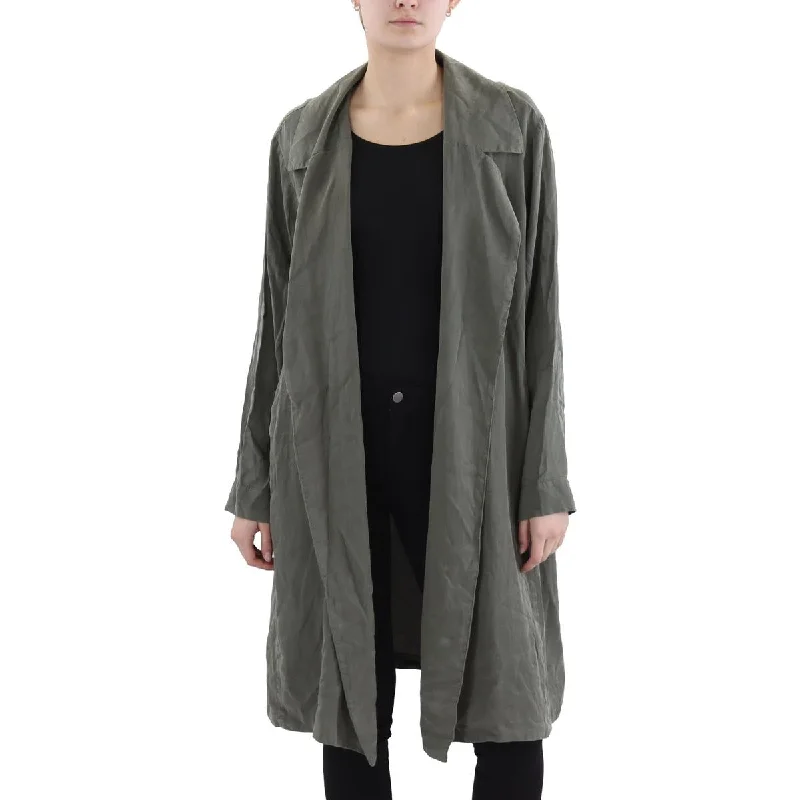 Womens Pocket Wear to work Trench Coat