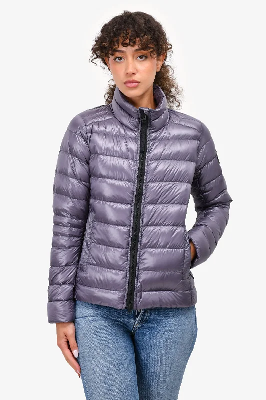 high-quality coatCanada Goose Purple Down Light Weight Jacket Size S