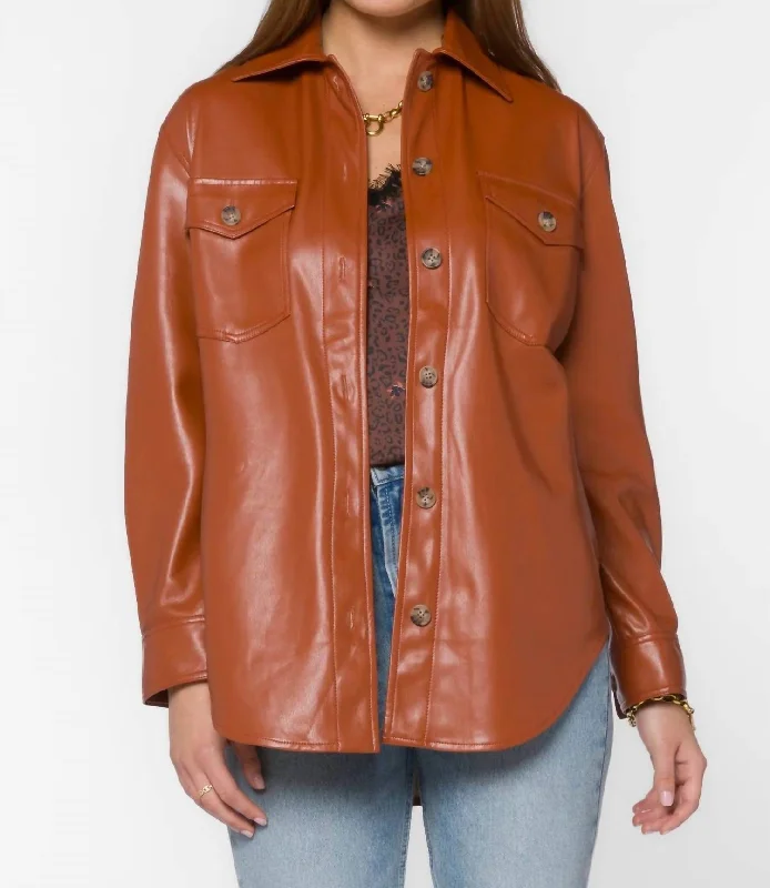 Eleanor Jacket In Maple Syrup