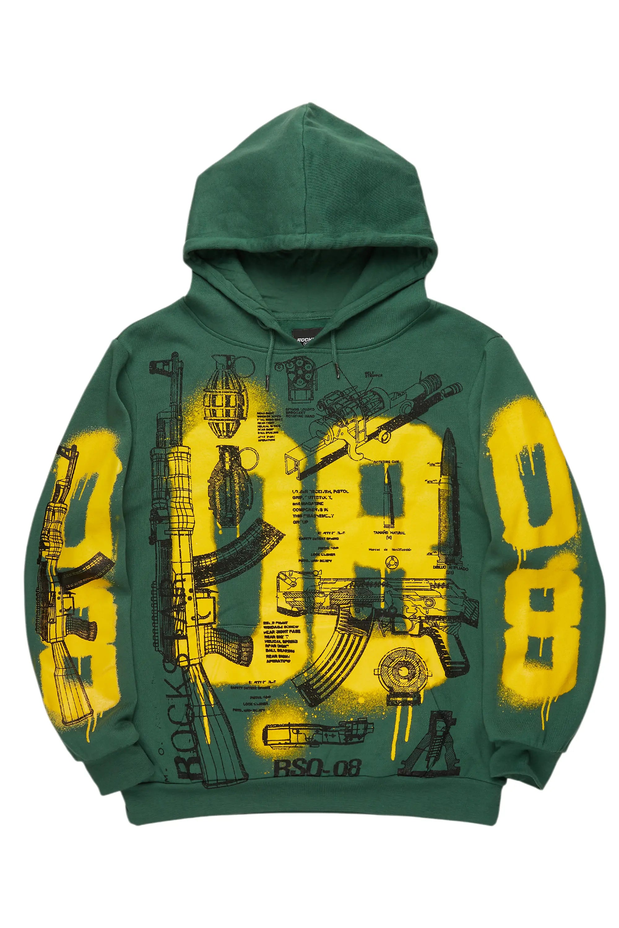 Dayonna Green Oversized Hoodie