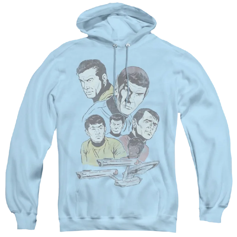 casual zip-up sweatshirtStar Trek The Original Series Retro Crew - Pullover Hoodie