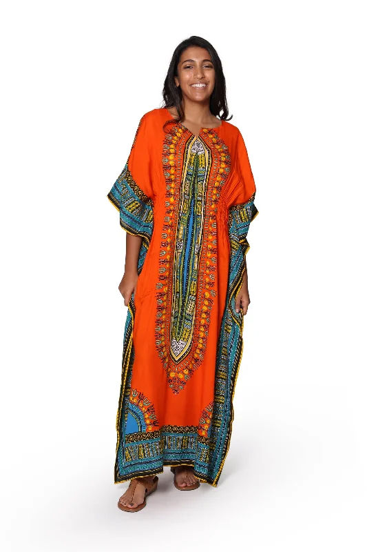 trendy mini dressTribal Print Caftan