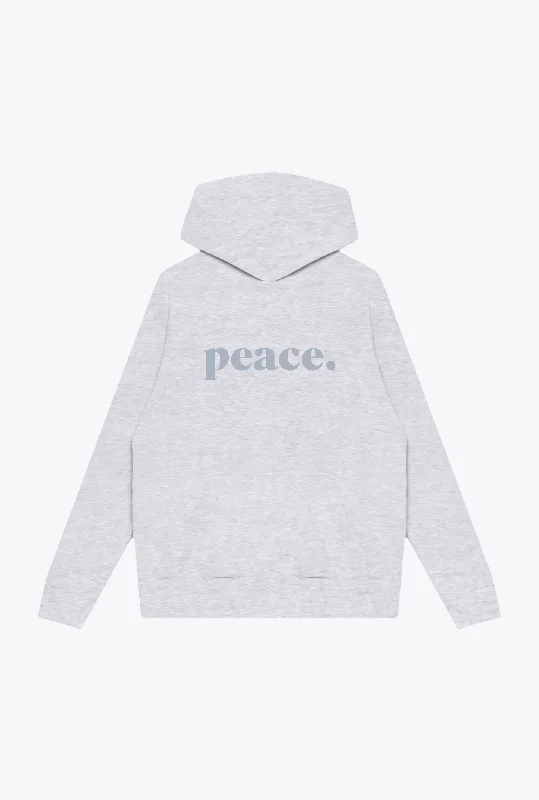 Peace Basics Heavyweight Hoodie - Ash