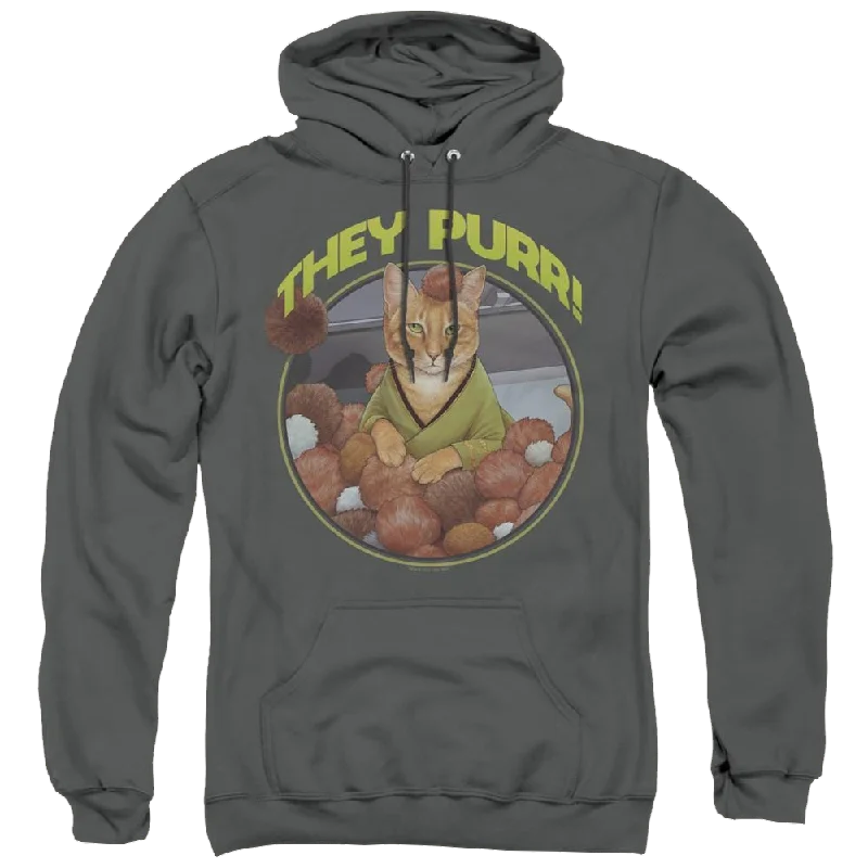 modern athletic hoodieStar Trek The Original Series The Purr - Pullover Hoodie