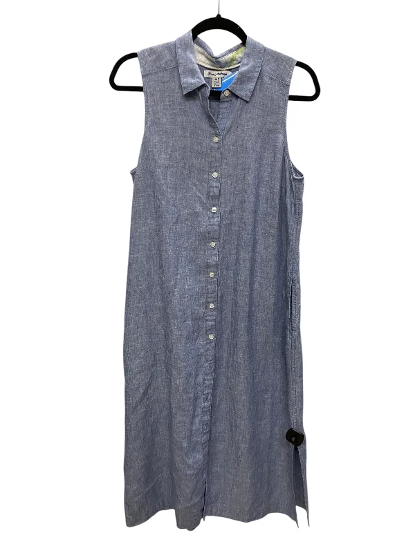 winter dressDress Casual Midi By Tommy Bahama In Blue Denim, Size: M