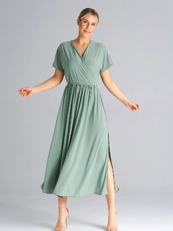 elegant shift dressDaydress model 180871 Figl