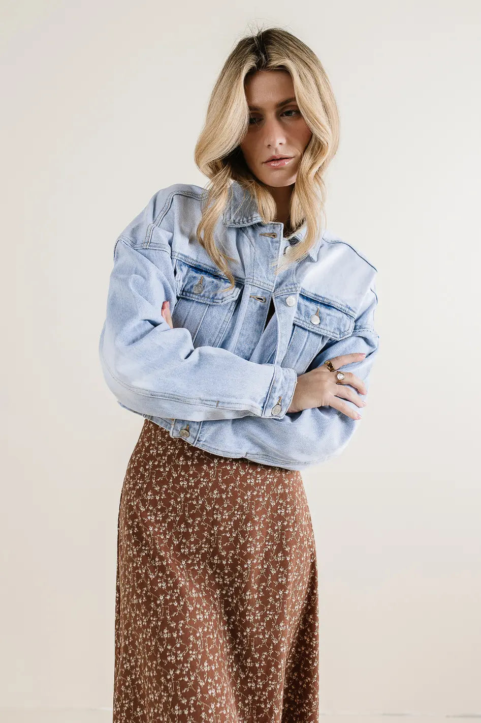 urban coatTrue Cropped Denim Jacket - FINAL SALE