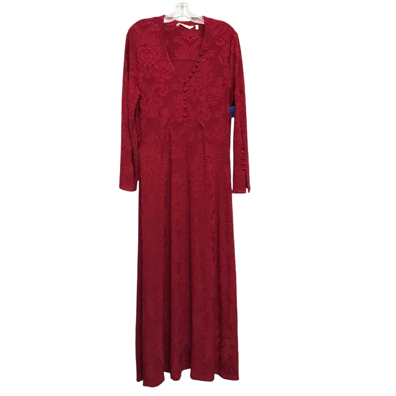 backless dressDress Casual Maxi By Soft Surroundings In Red, Size:M