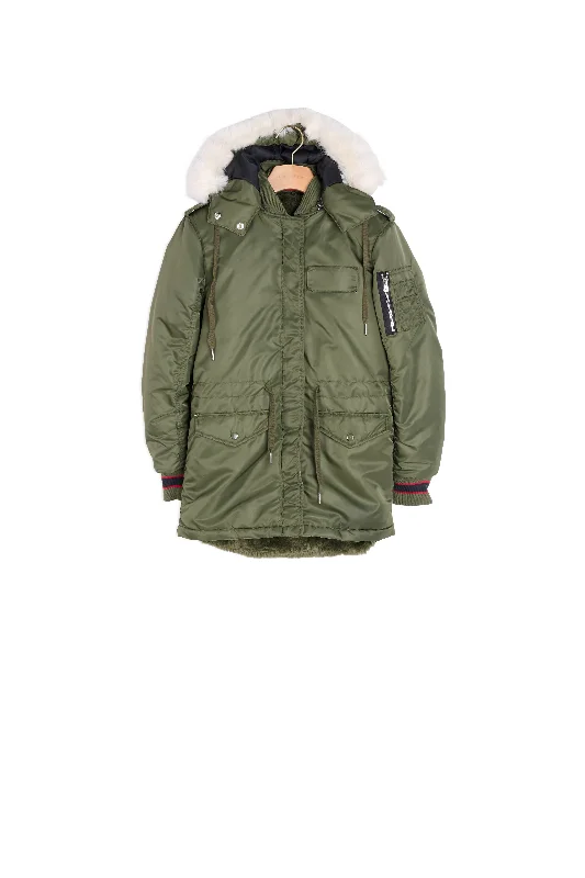 classic zip-up coatManteau Vitalic