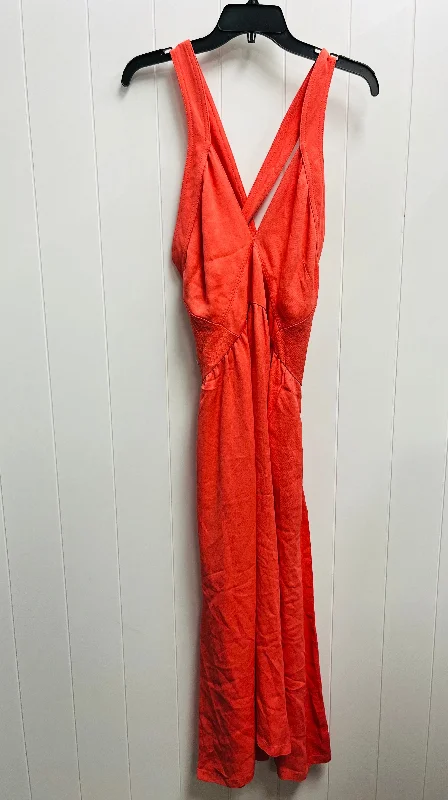 formal dressDress Party Midi By Reiss In Orange, Size: 10