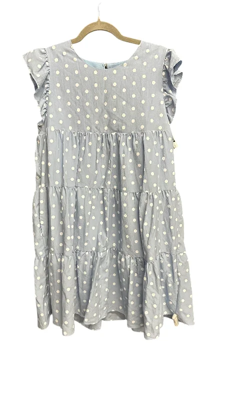 vintage dressDress Casual Short By English Factory In Polkadot Pattern, Size: L