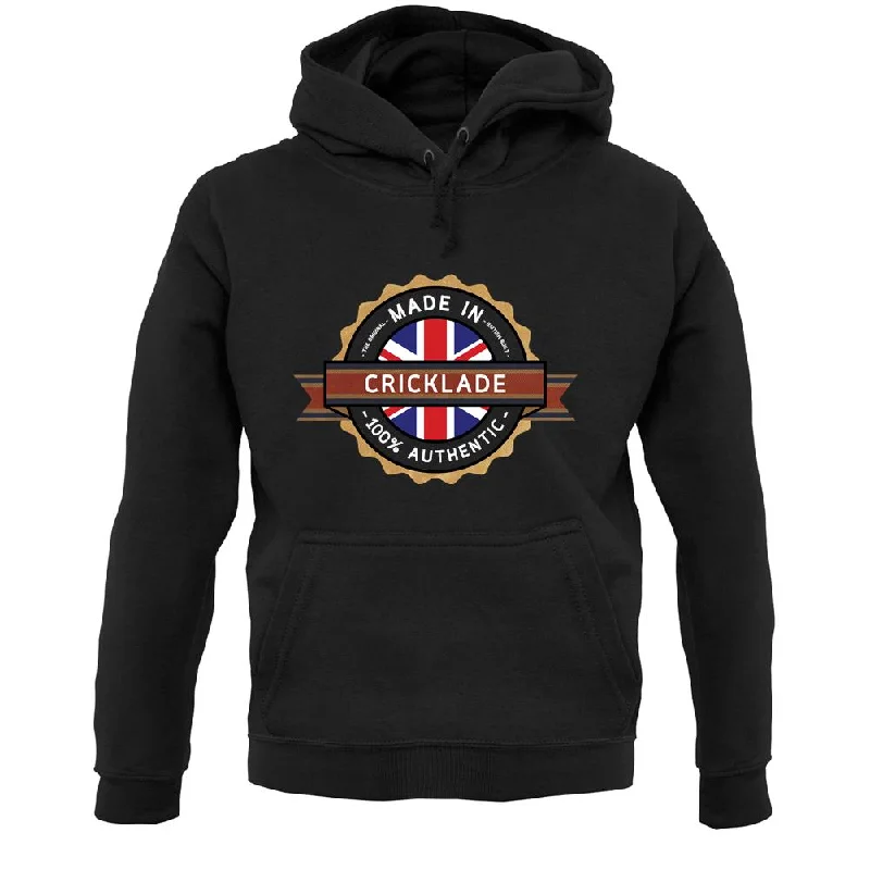 luxe hoodieMade In Cricklade 100% Authentic Unisex Hoodie