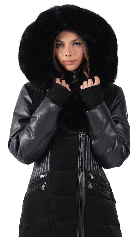 relaxed winter jacketBEYONCE | Soft Touch Vegan