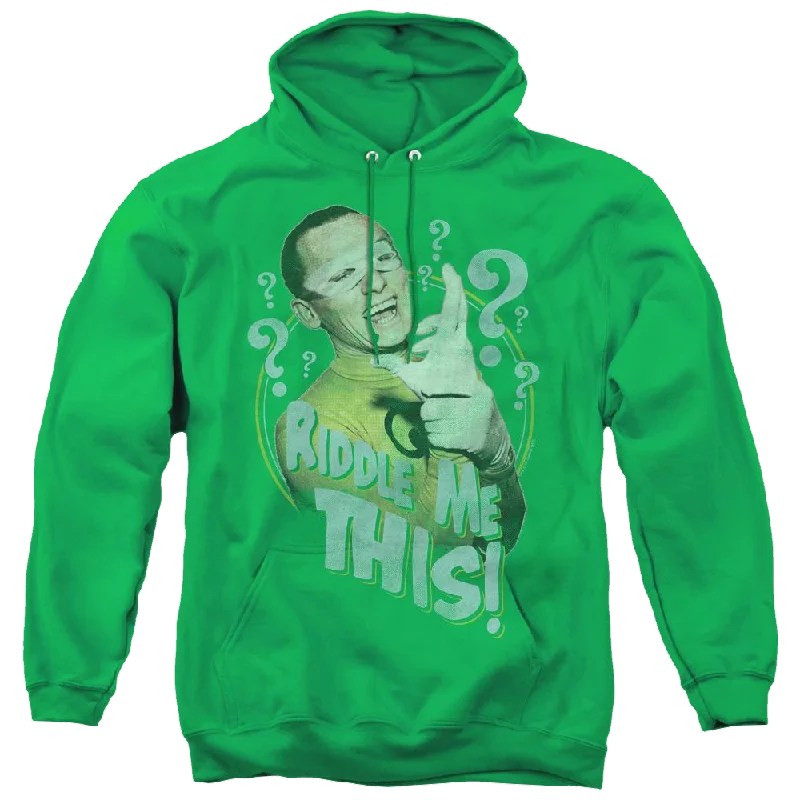 cozy pullover hoodieBatman Classic Tv Series Riddle Me This - Pullover Hoodie