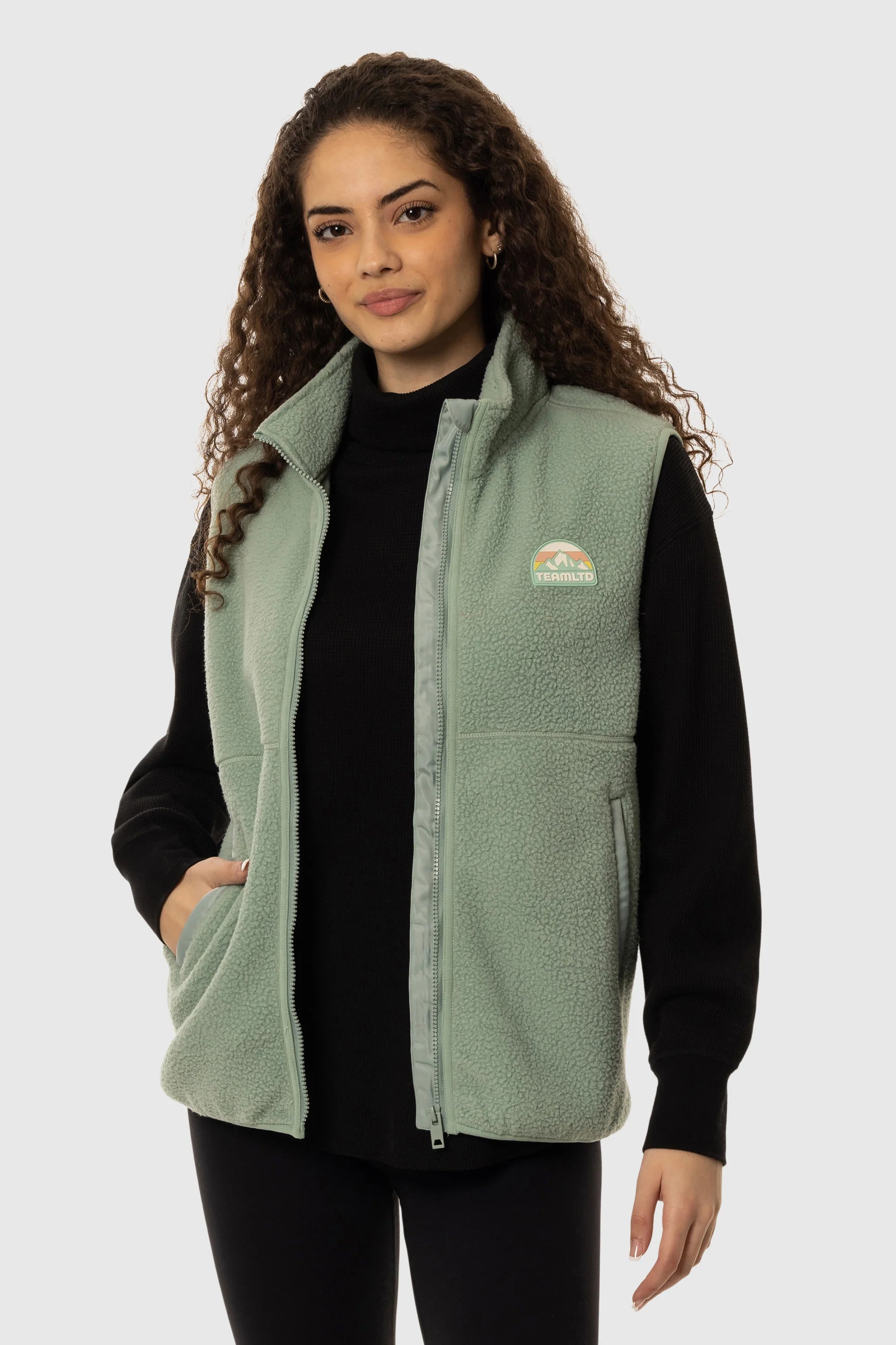 cold weather coatSage Sherpa Vest