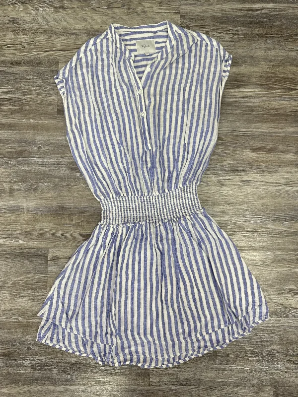 playful dressDress Casual Short By Rails In Blue & White, Size: S