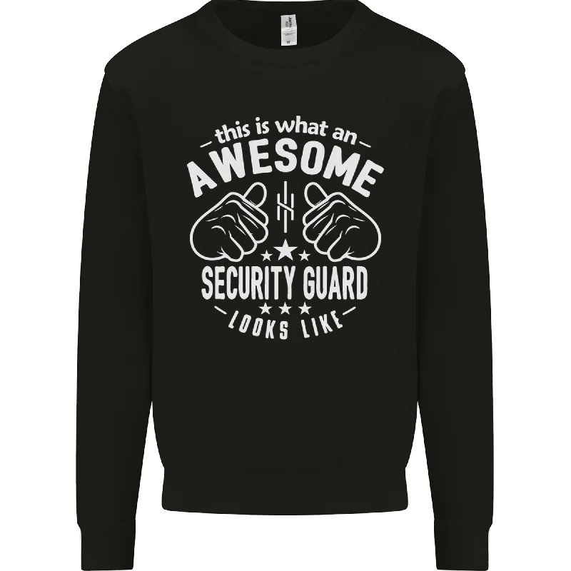 urban workout sweatshirtAn Awesome Security Guard Looks Like Mens Sweatshirt Jumper