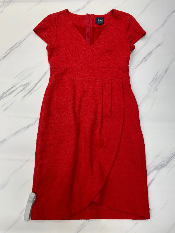 party-ready dressDress Casual Midi By Maeve In Red, Size: M