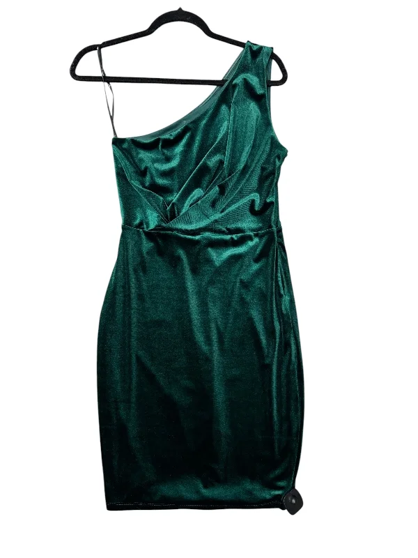 pleated maxi dressDress Party Short By Lulus In Green, Size: 4