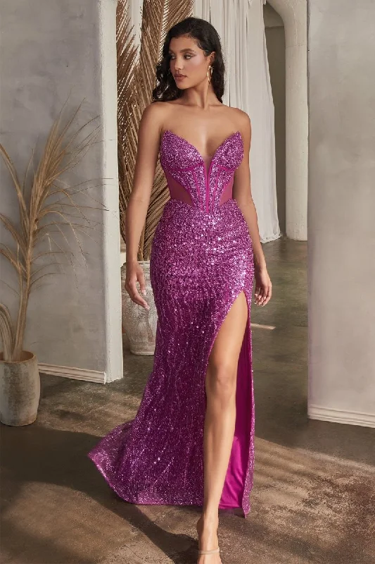 winter dressCinderella Divine  CD0227 Dress