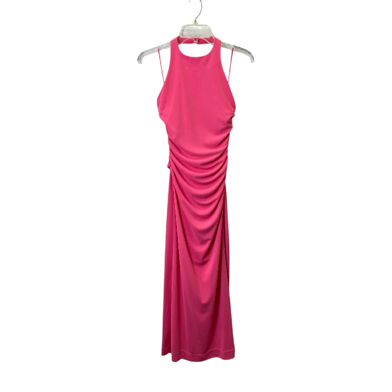 cocktail dressDress Casual Maxi By Zara In Pink, Size:Xs